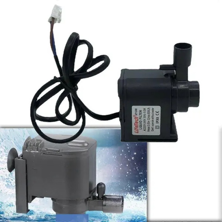 Pompa apa universala pentru masina de gheata comerciala, 220V, 8.5W, 600L/H, 25x16mm
