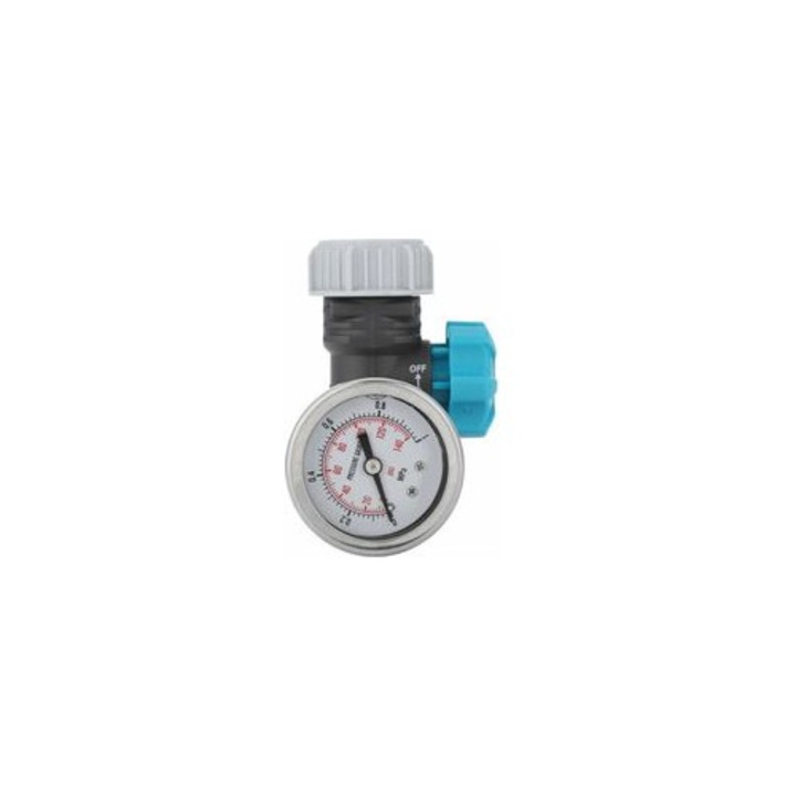 Regulator presiune apa reglabil cu manometru laiton 3/4in