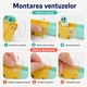 Fürdőjátékok Gyerekeknek, Moduláris Vízijáték Pálya, Színes Labirintus Tapadókoronggal, Labdák, Kacsák és Hidraulikus Kerekek, DIY Oktatójáték Gyerekeknek 3+ Éves Kortól, 44 Darab, Többszínű