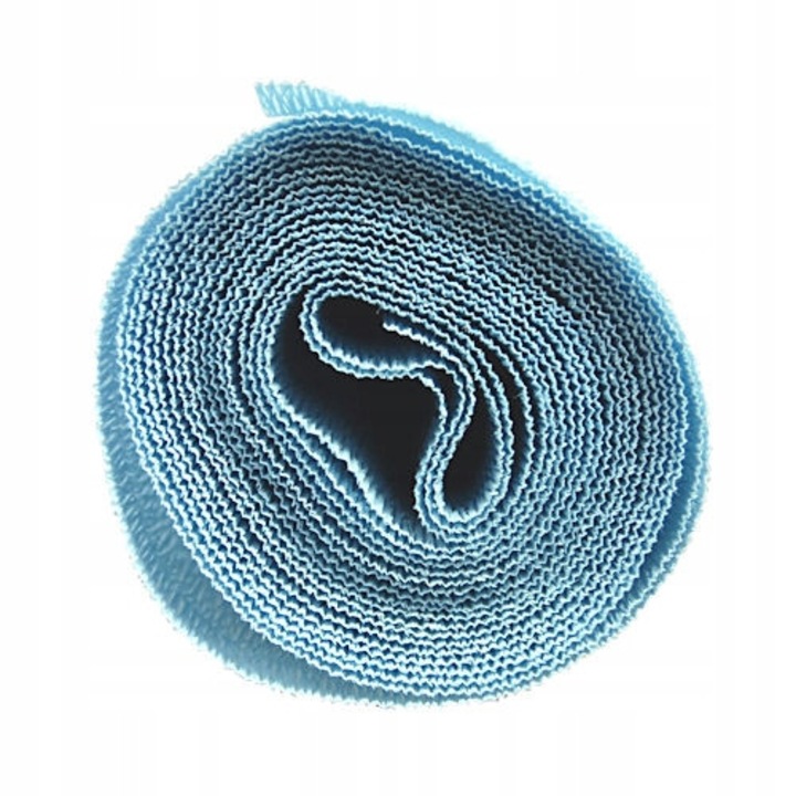 Világoskék krepp papír 50x250cm 180g/m² rugalmas