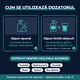 Dozator sapun automat, DIO SMART, Design Elegant, Senzor Infrarosu Rapid, Rezervor 350ml, Autonomie 90 Zile, Incarcare USB‑C, IPX6, Fara Atingere, Eliminare Germeni, Spuma Delicata, Ideal Baie, Bucatarie, Igiena Moderna, Functionare Silentioasa, Alb