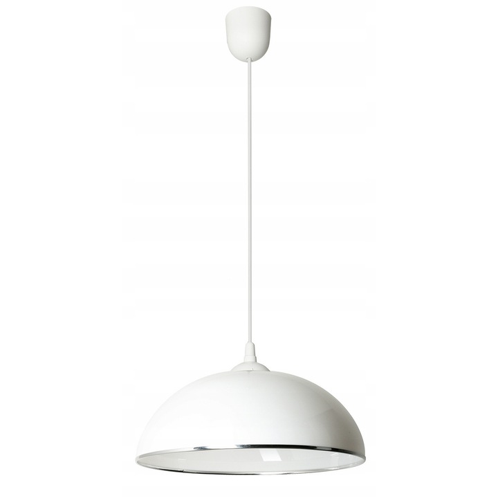 Lampa wisząca Anja A, klosz PVC 38 cm, E27, nowoczesna