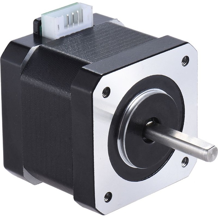 10 db Nema 17 léptetőmotor készlet, 1.8°, 0.4 Nm, fém, 42x42x38mm, 90cm kábel