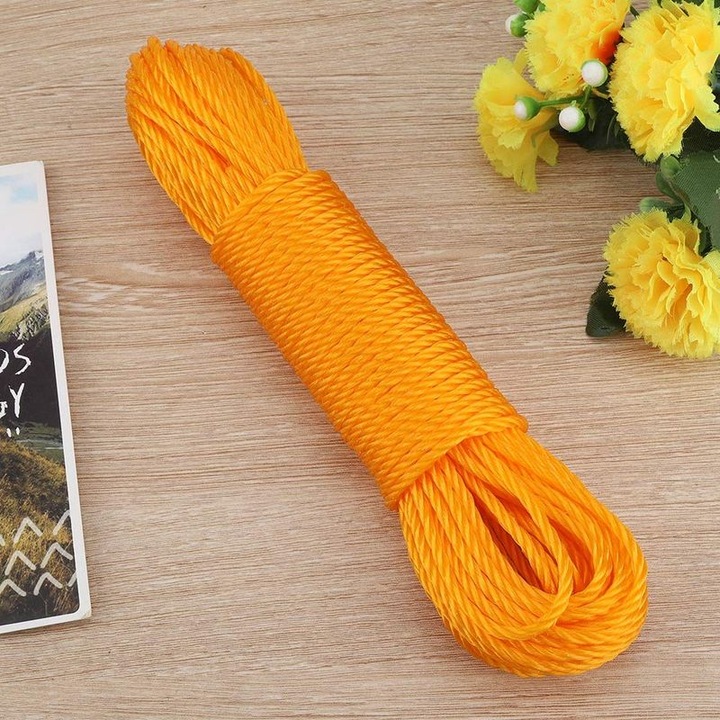 Nylon zsinór 20m többszínű ellenálló kerti kempingezéshez ruhaszárításhoz