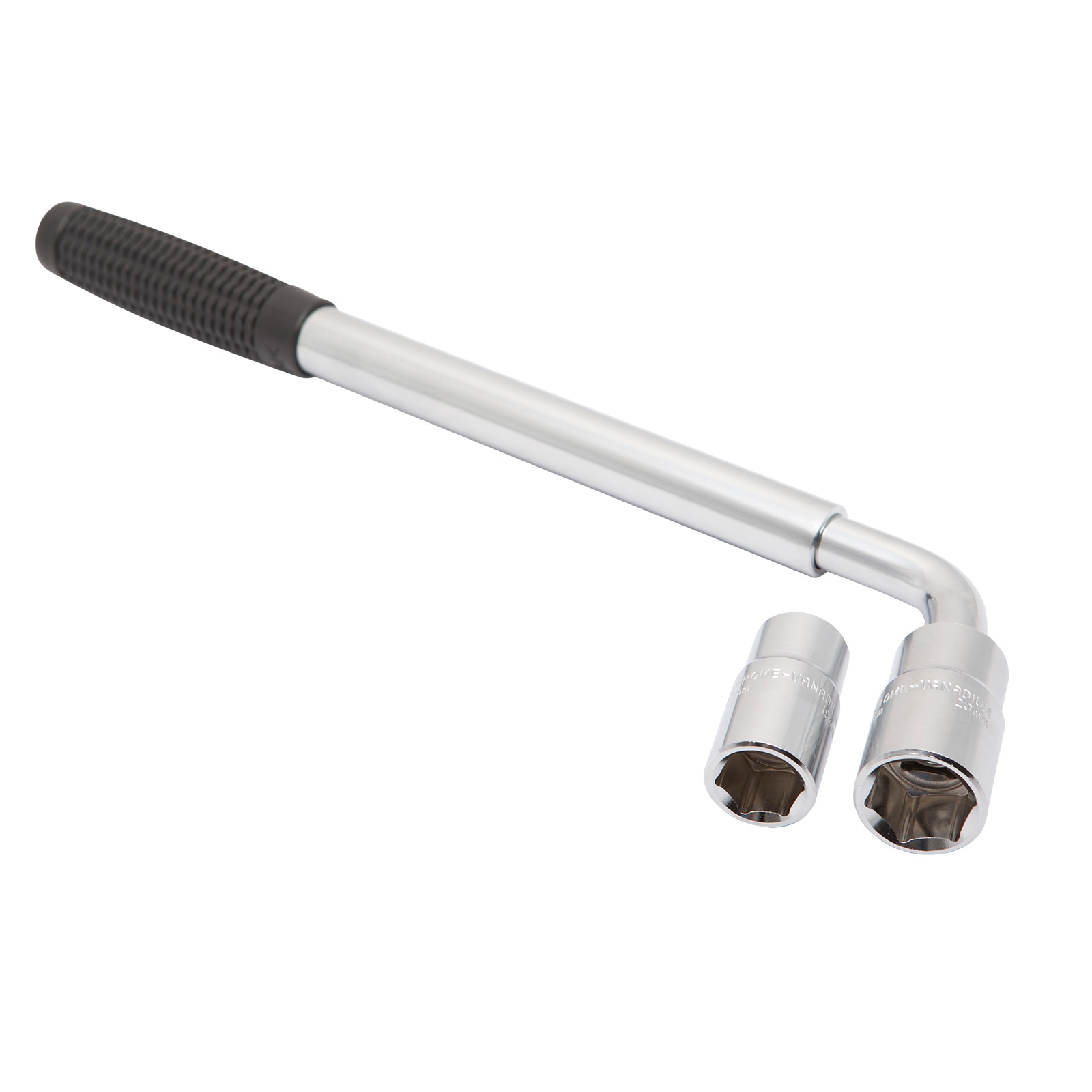 Cheie de roata telescopica, 2 mufe cu dimensiuni 17/19mm, 21/23mm, lungime 350mm / 530mm