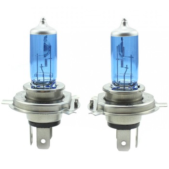 Set de 2 becuri CARGUARD Halogen H4 + 100% Intensitate - LONG LIFE Set de 2 becuri CARGUARD Halogen H4 + 100% Intensitate - LONG LIFE
