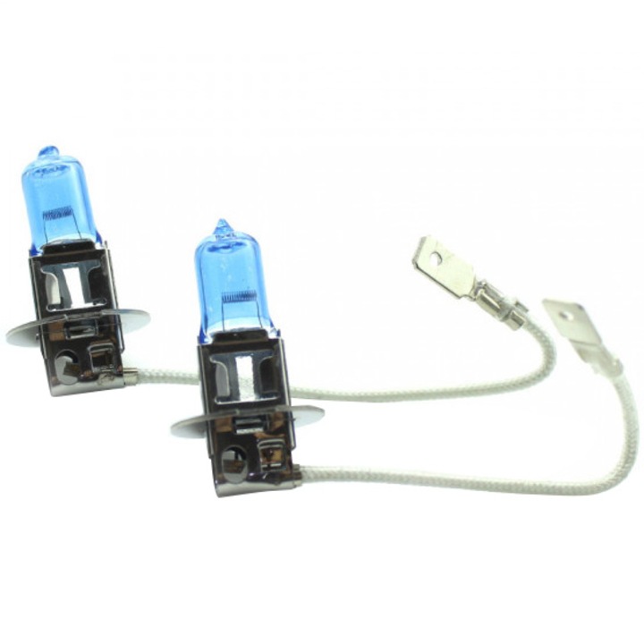 2 db CARGUARD Halogén H3 izzós készlet, 100W +130% intenzitás - hosszú élettartam