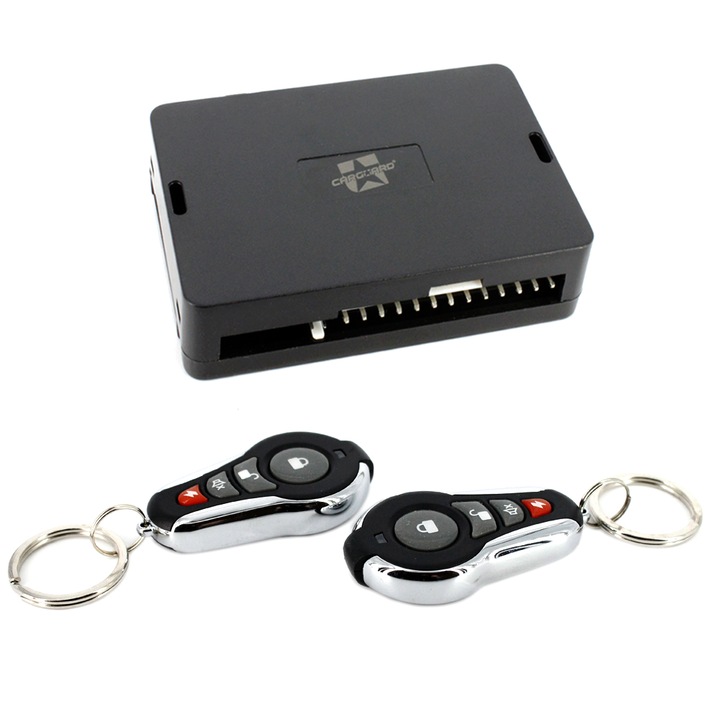 Комплект модул за централно заключване Carguard MIC012, С две дистанционни, MIC012