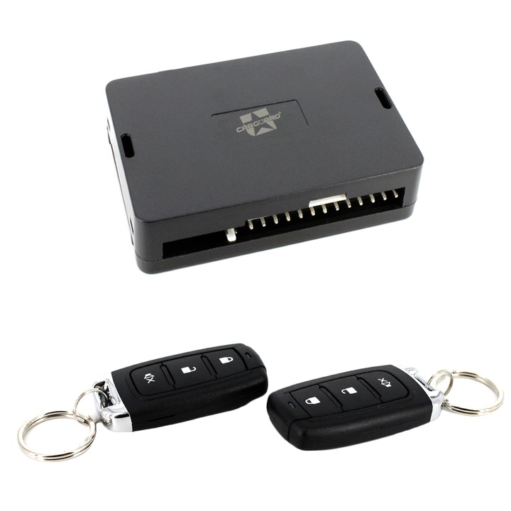 Комплект модул за централно заключване Carguard, С две дистанционни, MIC015