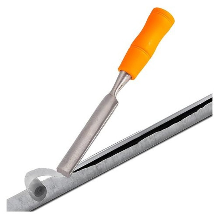Unealta pentru indepartat banda golf, otel 45, maner portocaliu, 20x1.78cm