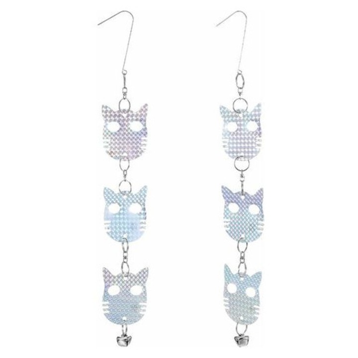 Set 2 repelenti pasari, decorativ, holografic, 41.5cm