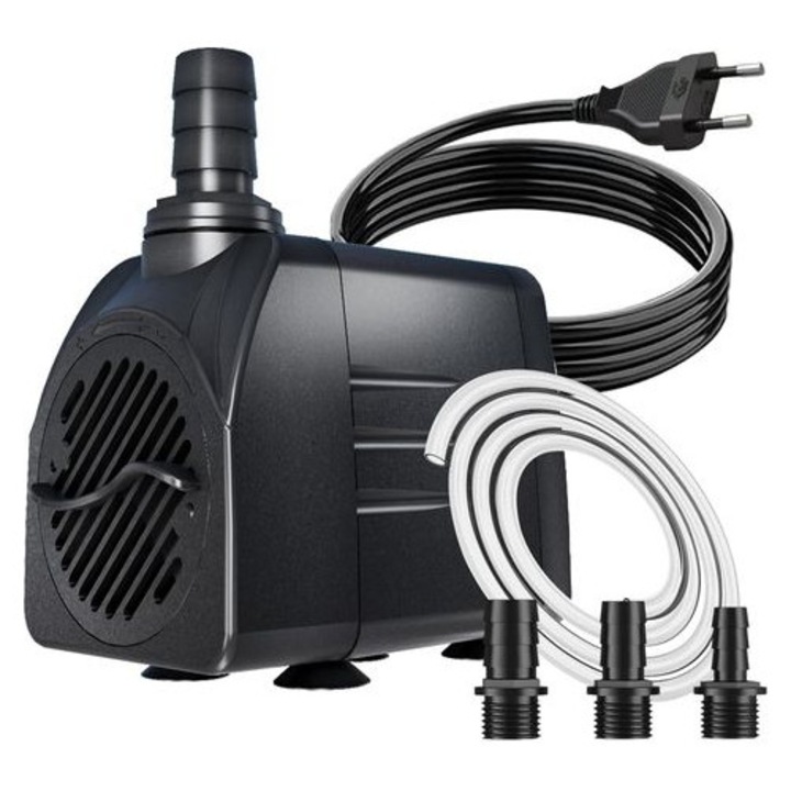 Merülő szivattyú 25W 1800L/h csendes, szabályozható, 1.8m kábel