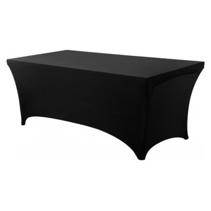 Kihúzható asztalterítő 183x76x76cm fekete szett 1 db