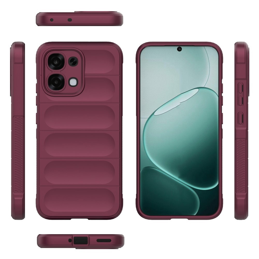 Husa pentru Oppo A6 Pro 4G / A6 Pro 5G - Techsuit Magic Shield - Bordeaux