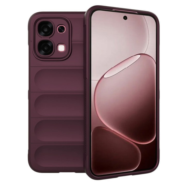Husa pentru Oppo A6 Pro 4G / A6 Pro 5G - Techsuit Magic Shield - Bordeaux