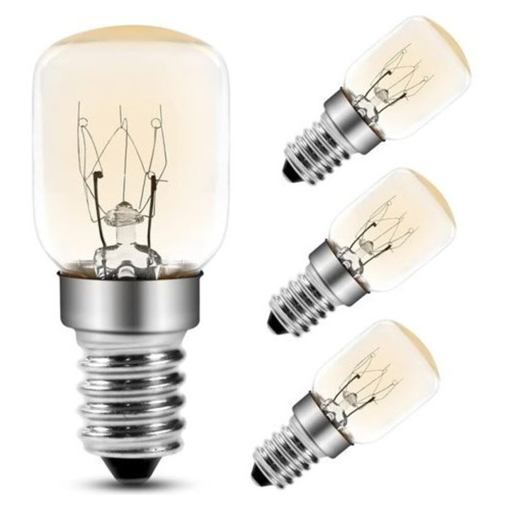 Izzó 25W E14 2200K meleg fehér 25x56mm 4 darabos szett