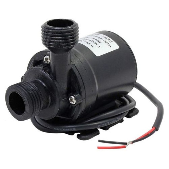 12V 800L/h 5m merülő vízpumpa, multifunkcionális, fekete
