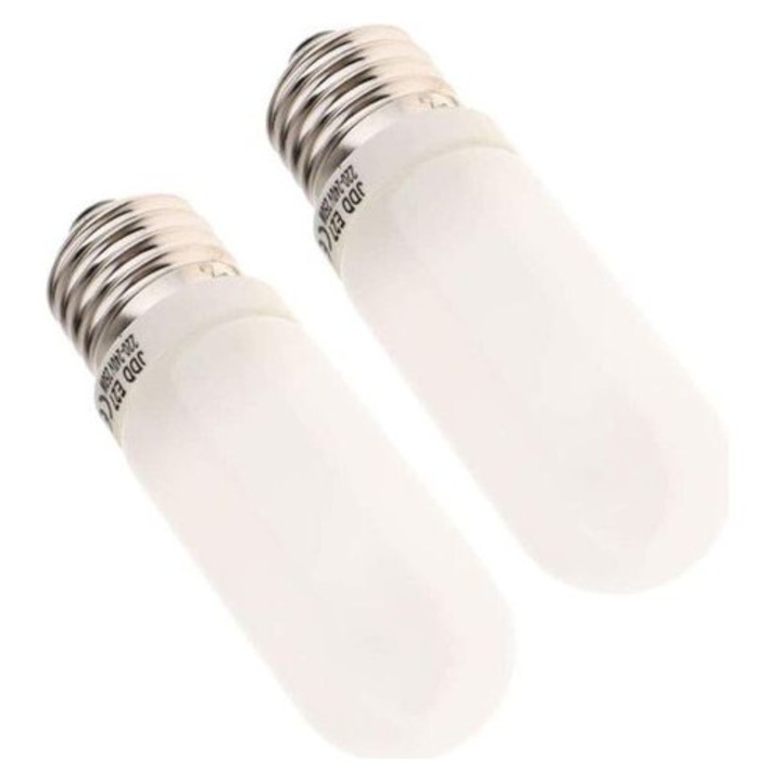 Комплект от 2 халогенни крушки JDD 250W 220-240V E27 матирани 3000lm 2000h