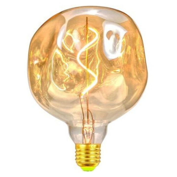 LED izzó vintage 4W szabálytalan forma meleg fehér E27 240lm
