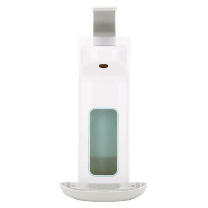 Fali szappanadagoló, fehér, 250ml, tartós ABS