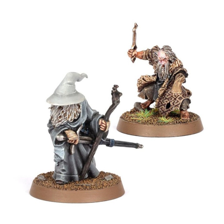 Középfölde játékbővítmény, Thrain the Broken és Gandalf the Grey, Games Workshop, 2 miniatúra, fém