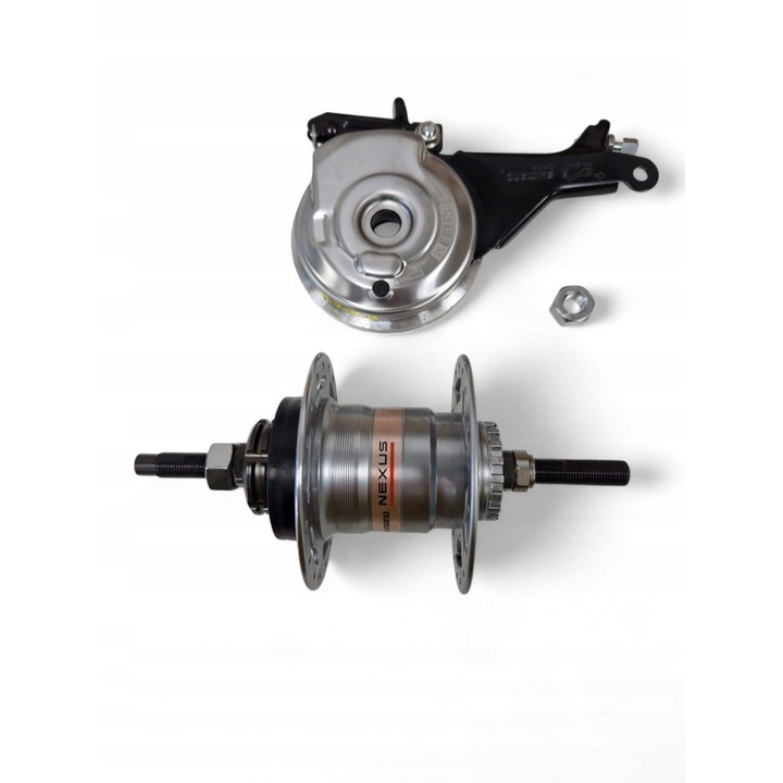 Комплект Shimano Nexus 3 скорости SG-3R40, ролкова спирачка BR-IM31, сребрист, 36H, 26-28"