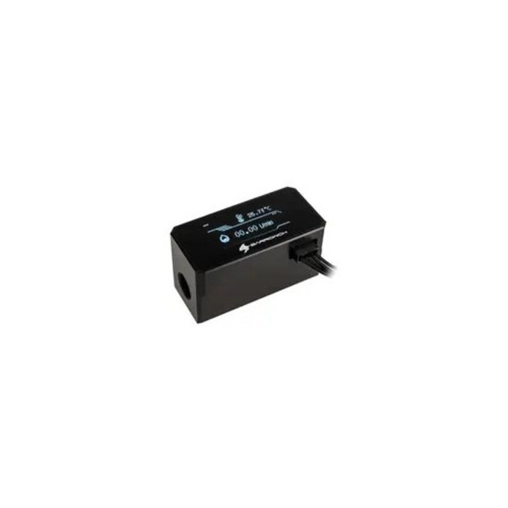 Debitmetru cu role OLED negru accesorii racire lichida