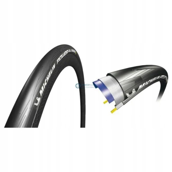 Michelin Power Road 700x28C tubeless ready fekete kerékpár gumiabroncs 295g