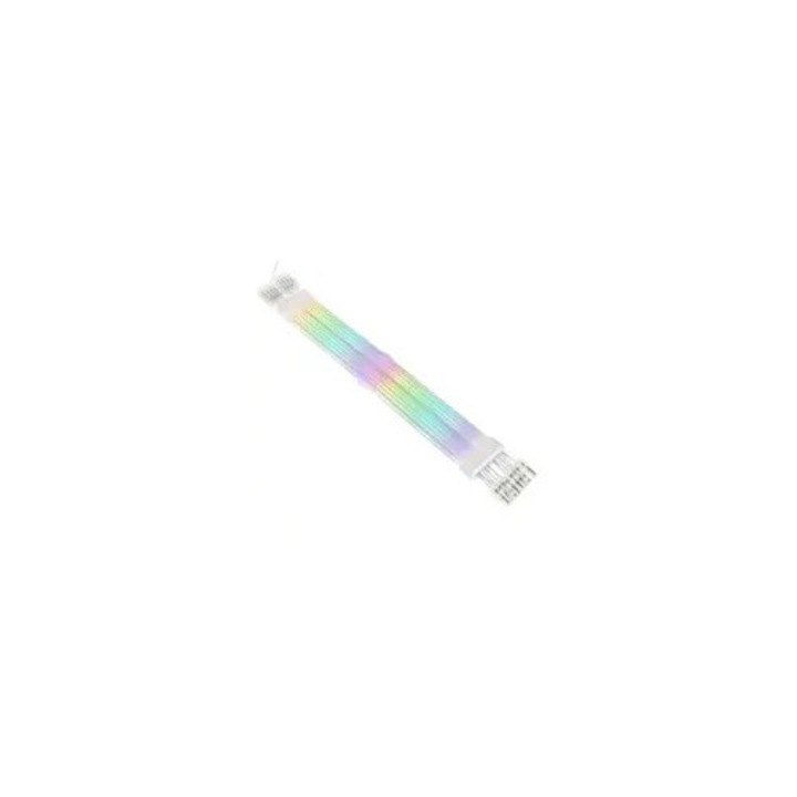 PCI-E 8 tűs hosszabbító kábel, Kolink Umbra Radiant ARGB, 2 db-os szett