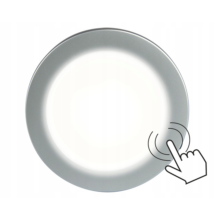 Lampa LED Smartt SLL05 TS, тъч, сребрист, 94x10мм, 4000K, 12V