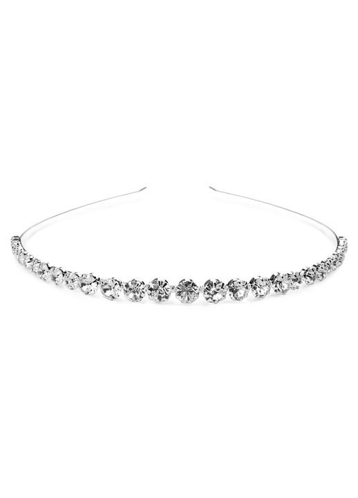 Diadém Arabesque tiara balerina ezüst 12x1cm