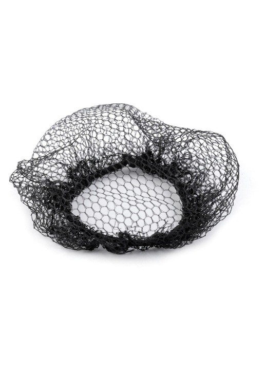 Arabesque fekete hajháló 10cm elasztikus