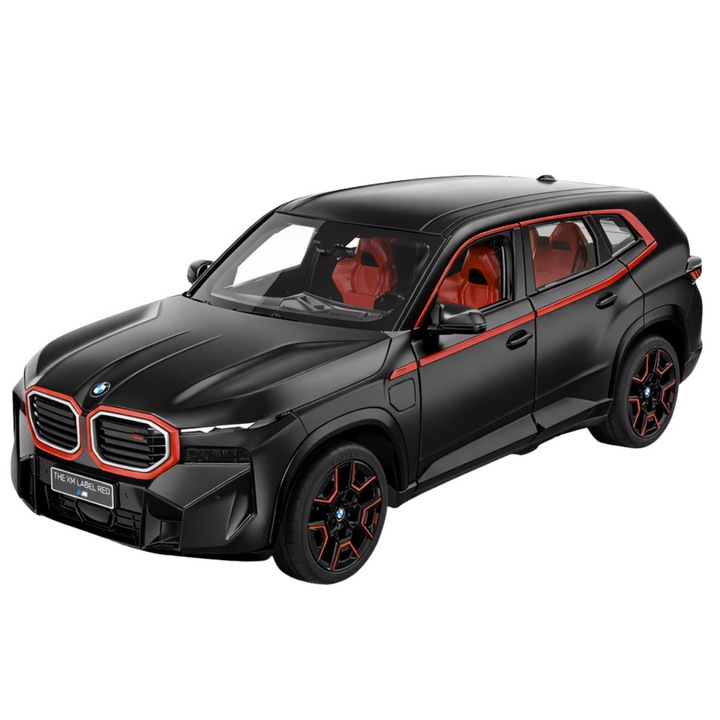RC autó BMW XM Rastar fekete 35.3x15.6x12.2cm