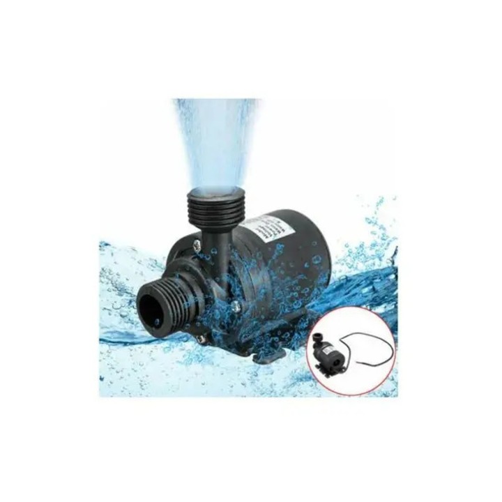 Merülő vízpumpa, kefe nélküli motor, 800L/h, 12V, 77x65x42mm