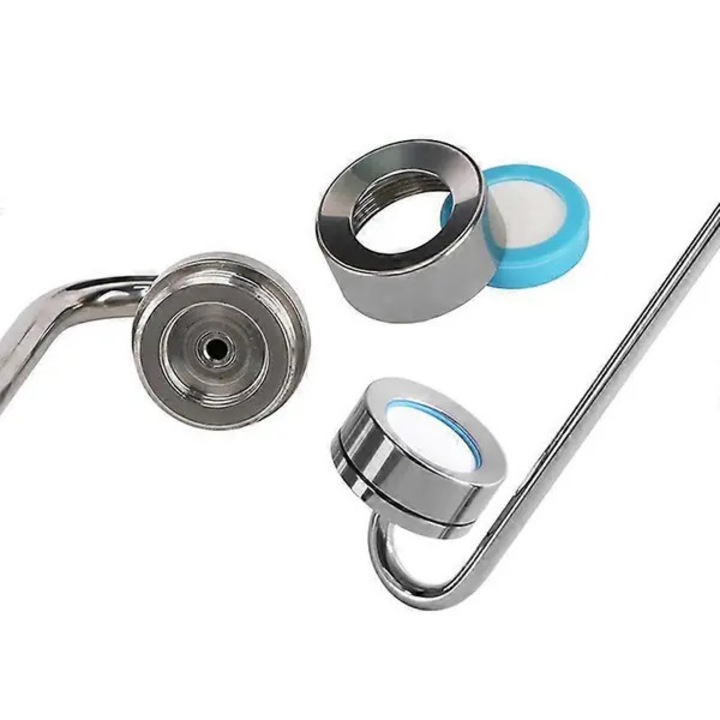 Disc ceramic pentru difuzor CO2 acvariu, albastru alb, 20x31mm