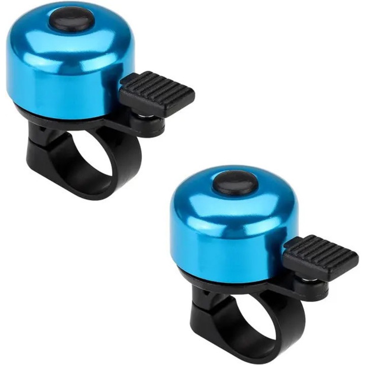 2 db színes alumínium kerékpár csengő szett 22mm