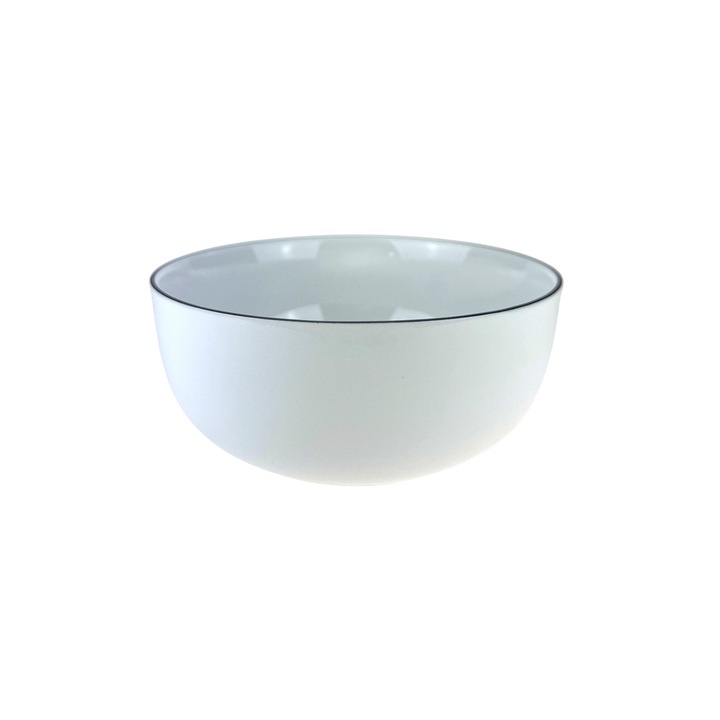 Salatera Portelanata Bogucice Base Black 16, 6 cm