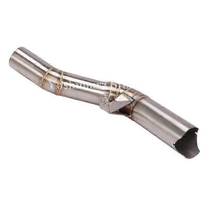 Motorkerékpár kipufogó összekötő cső rozsdamentes acélból Suzuki GSXR 600 750 2008-2019 modellekhez
