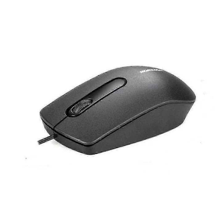 Egér optikai USB univerzális, 1200dpi, kábel 120cm, fekete