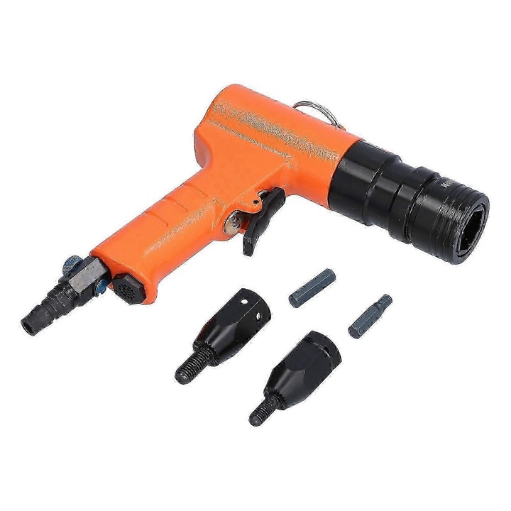 Pneumatikus szegecselő pisztoly M8 M10, 7804F, acél, fekete