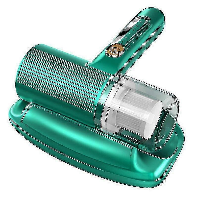 Aspirator portabil fara fir, capacitate 2000mAh, alb-verde, 23x22.5x11cm