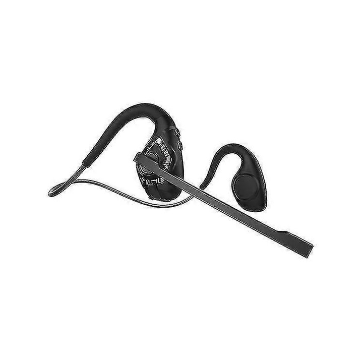 Vezeték nélküli Bluetooth 5.0 fülhallgató, akasztós típusú, sztereó, fekete