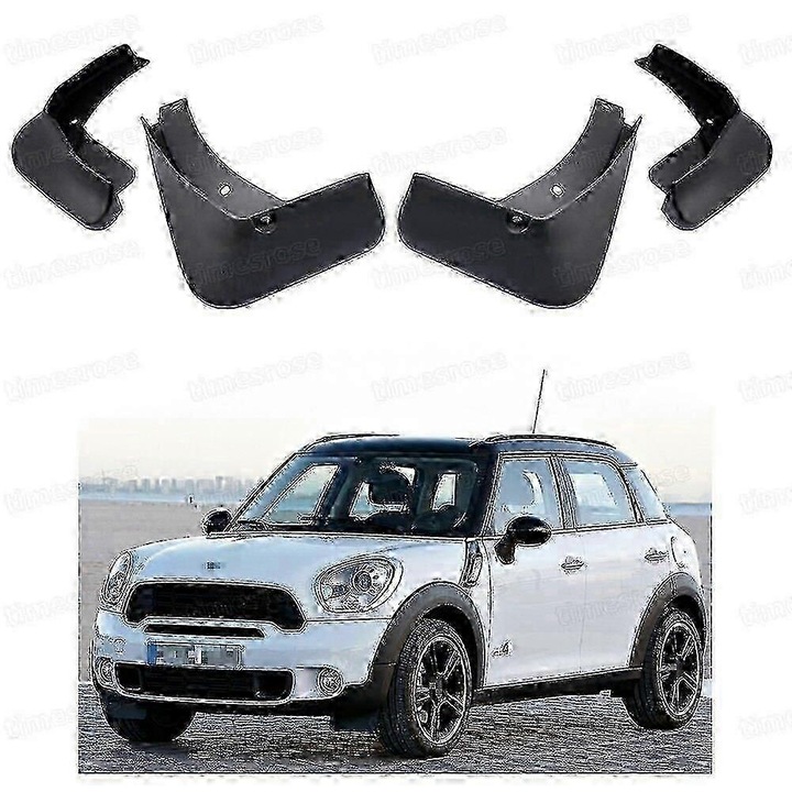Комплект 4 калобрана, черен, 2011-2016, BMW Mini Countryman R60