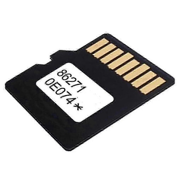 Card navigatie auto, 32x24mm, alb, compact
