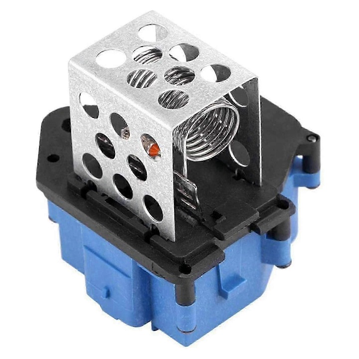Hűtőventilátor motor ellenállás, kék, 12x8x8cm