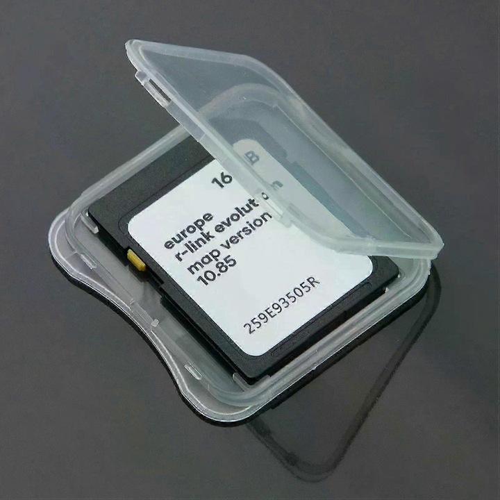 16GB OEM memóriakártya Európa térképek GPS 1085, SD, kompatibilis Renault, többszínű