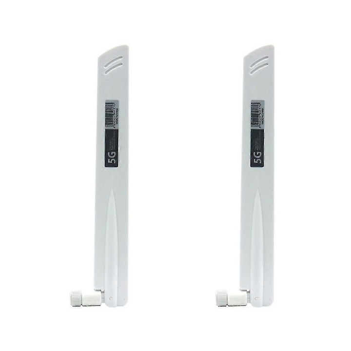 Set 2 antene 5G 600-6000MHz 18dBi alb 22cm