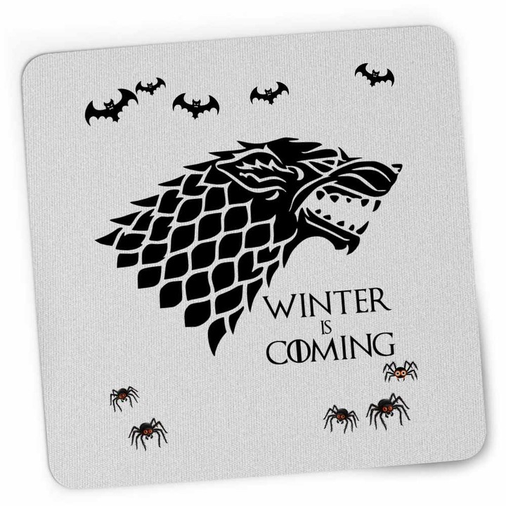 Gaming egérpad Game of Thrones Winter is Coming House Stark, 21x19cm