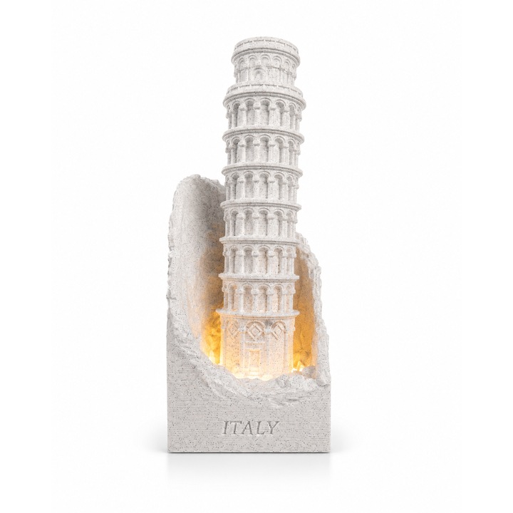 Lampa LED World Wonders – Turnul din Pisa, Colectia Monumentelor