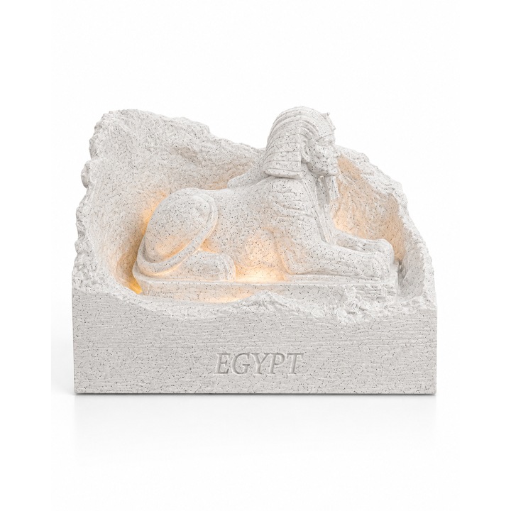Lampa Decorativa LED World Wonders – Sfinxul din Giza, Egipt, Colectia Monumentelor
